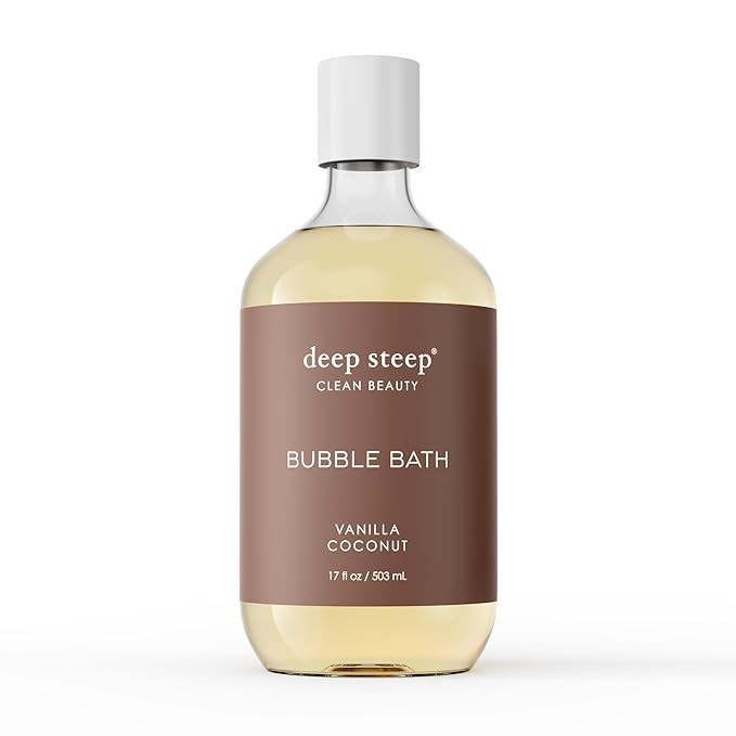 Deep Steep Bubble Bath 17oz (Vanilla Coconut) | Amazon (US)