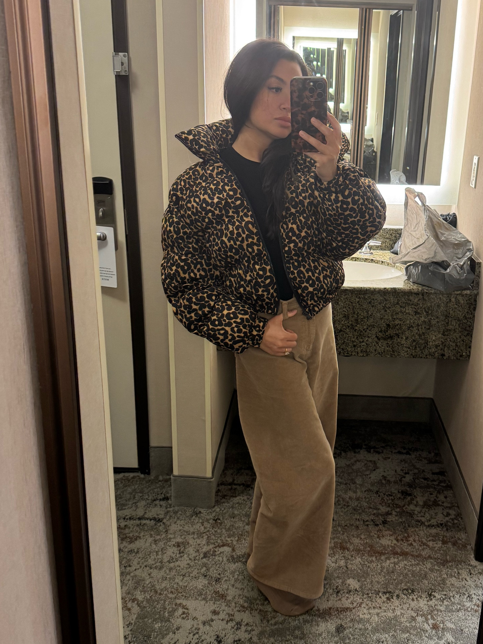 A moment for a leopard puffer and corduroy pants

#LTKSaleAlert #LTKFindsUnder50 #LTKFindsUnder100