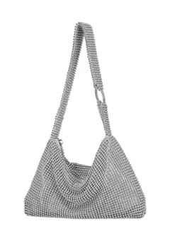 Jessica McClintock Bridgid Ball Mesh Hobo Bag | Belk