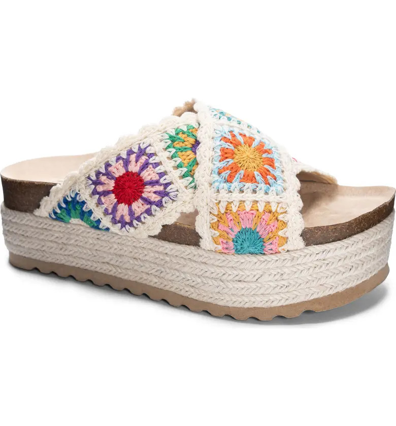 Plays Knit Platform Sandal (Women) | Nordstrom