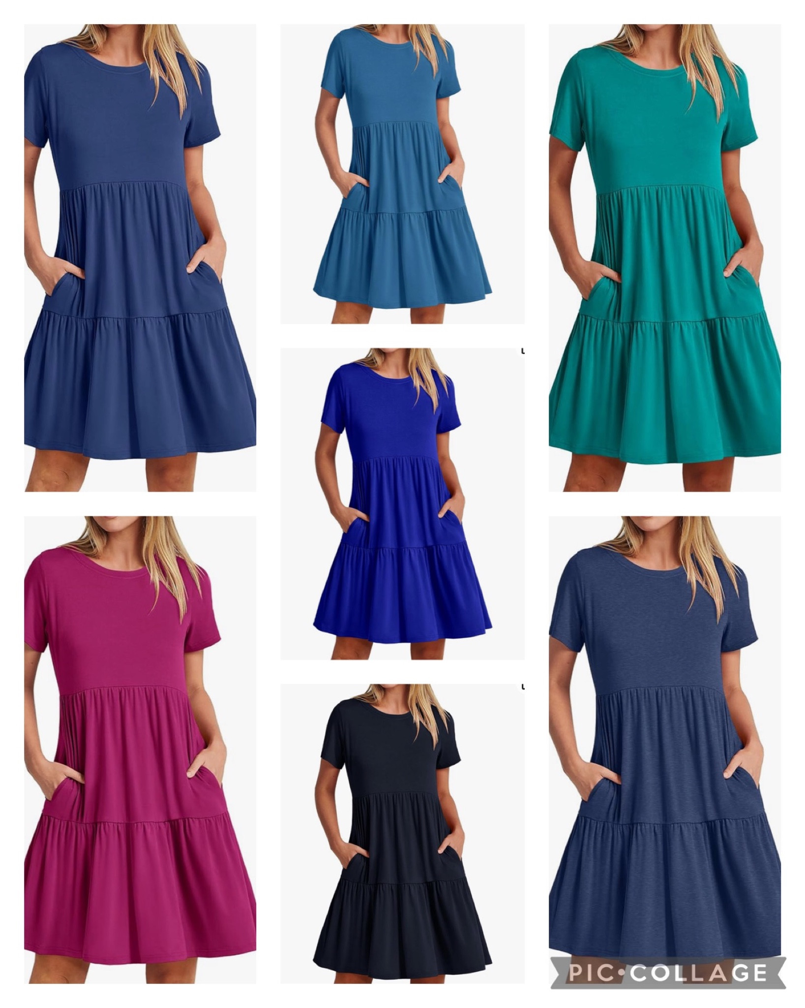 Works for any shape. I think the neckline is wide enough for broader shoulders and the waist and hips are flowy enough for everyone! Would also be a cute swim cover up.

#hocsummer #coolsummer #lightsummer #truesummer #softsummer #pastelsummer #darksummer #brownsummer #sweetpeasummer #summerpalette #summerfinds