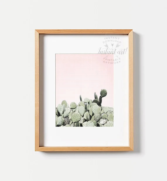 Cactus art PRINTABLE art,southwestern art,nature print,digital print,cactus decor,cactus wall print, | Etsy (CAD)