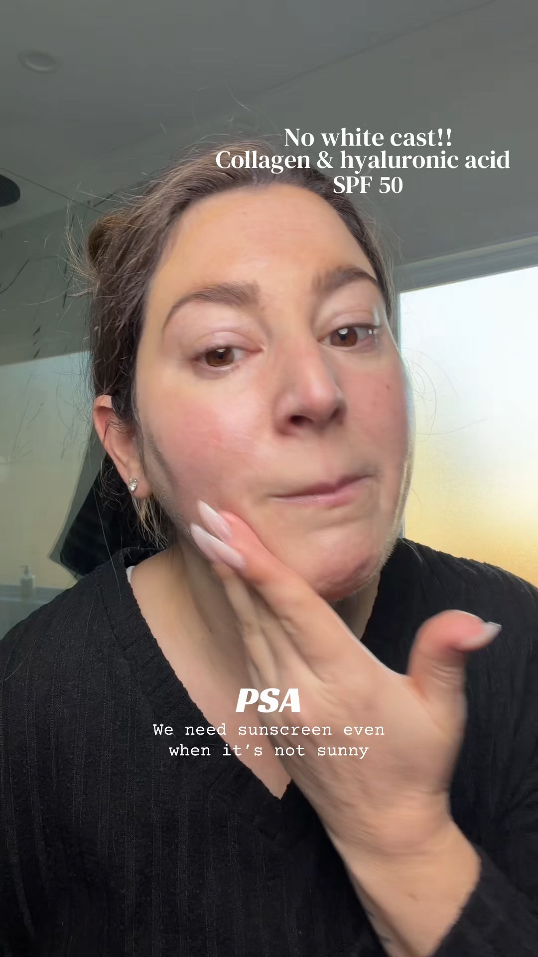 We need to be wearing sunscreen everyday☀️❣️ @medicube global #nowhitecast #sunscreeneveryday #skincaremusthaves #medicubeskincare #glowyskin

#LTKgrwm #LTKBeauty #LTKmorningroutine