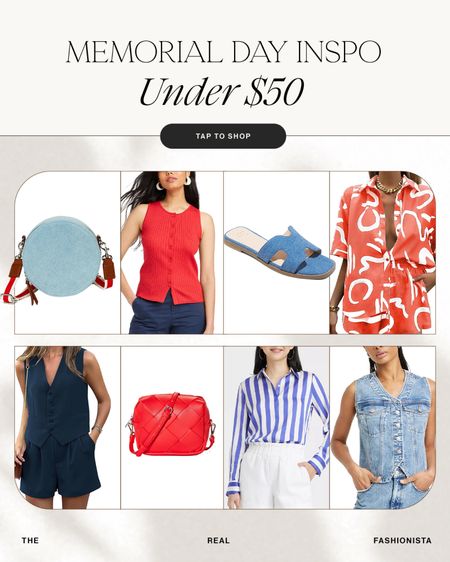 Memorial Day outfit inspo under $50

#LTKFindsUnder50 #LTKSeasonal