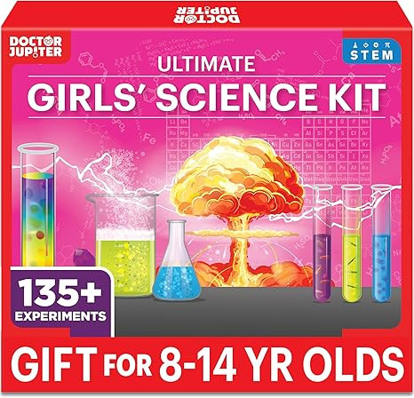 Doctor Jupiter Girls' Science Kit for Kids Ages 8-10-12-14 | Birthday Gift Ideas for 8,9,10+ Year... | Amazon (US)