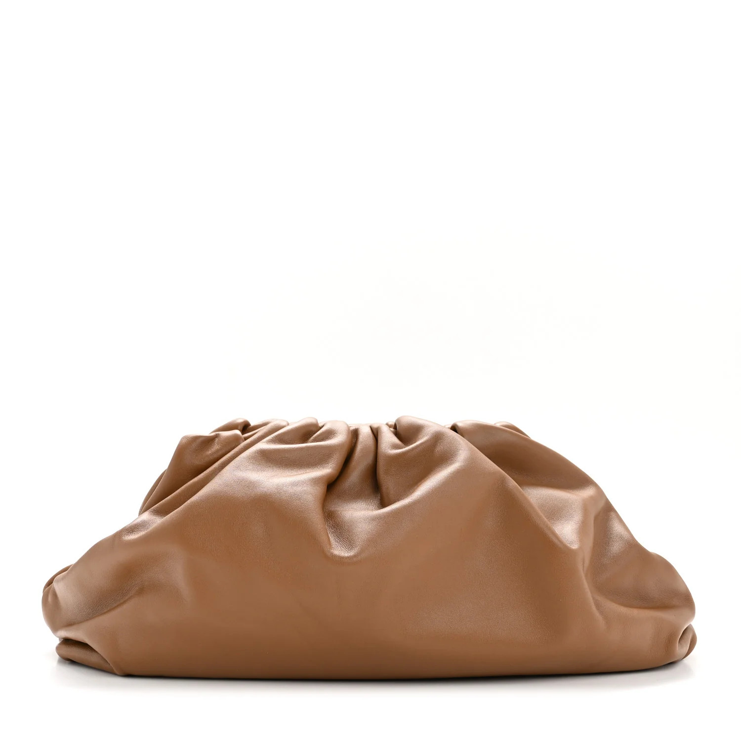 Smooth Butter Calf The Pouch Oversized Clutch Cammello | FASHIONPHILE (US)