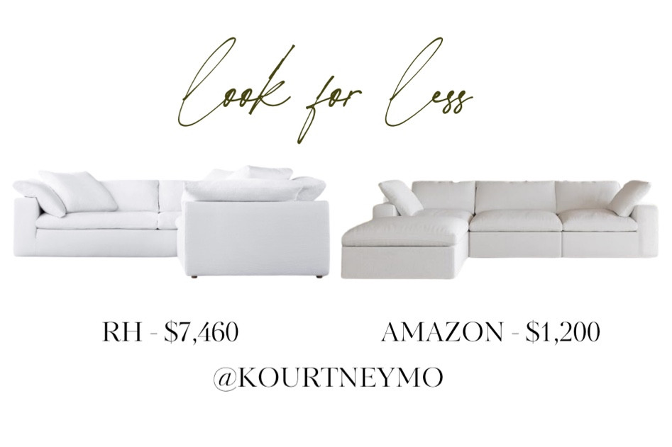 Amazon Cloud Couch dupe 🤍

Look for less, designer inspired home, Restoration Hardware dupe, Amazon finds, neutral home, sectional

#LTKhome