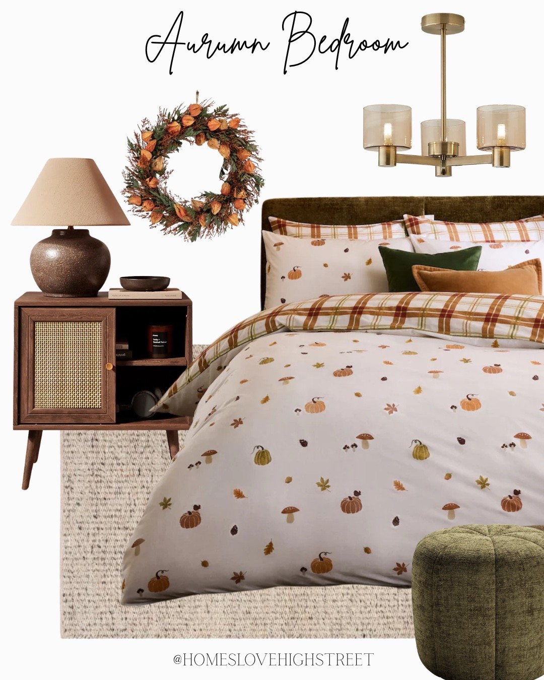 Autumn bedroom styling 🍂 

#LTKuk #LTKhome #LTKautumn