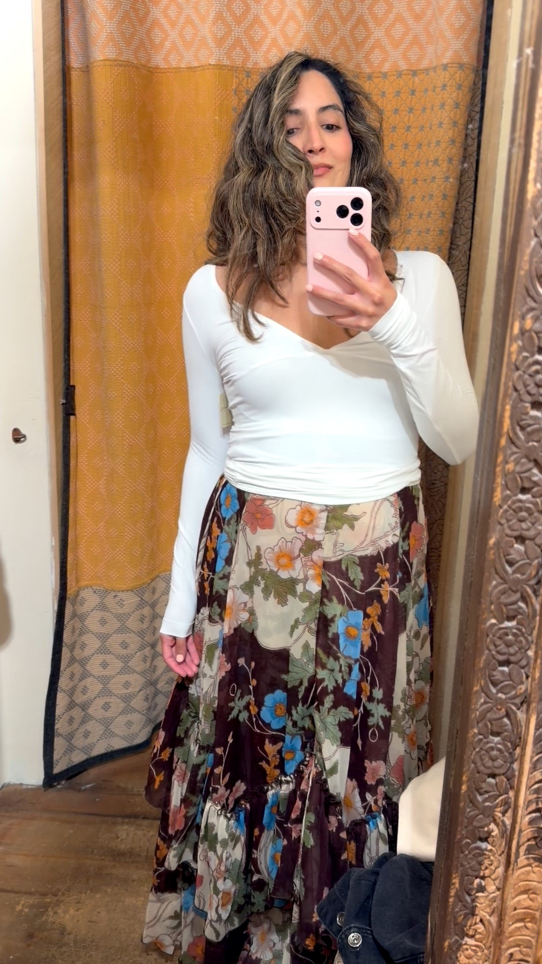 I am loving this Free People maxi skirt with this top it’s such a cute look. 

#LTKdayinmylife #LTKBump #LTKootd