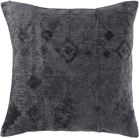 Signature Design by Ashley Oatman Boho Throw Pillow, 20 x 20 Inches, Gray | Amazon (US)
