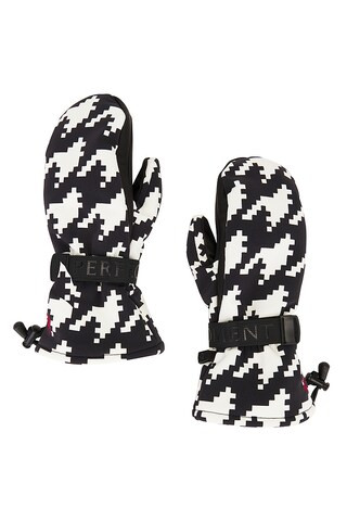 Perfect Moment Davos Mitts in Black & Snow White from Revolve.com | Revolve Clothing (Global)