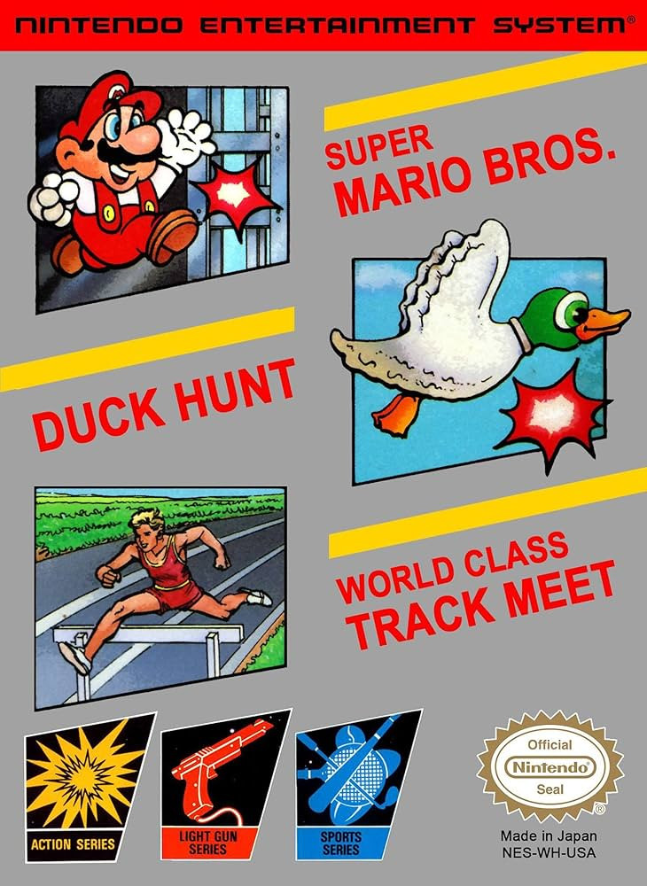 3-in-1 Super Mario Bros. / Duck Hunt / World Class Track Meet (Renewed) | Amazon (US)
