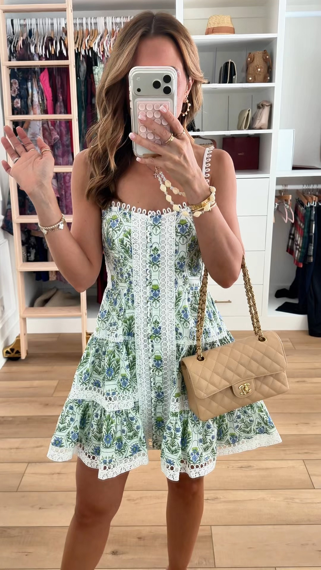 Wearing this cutie little dress to an early dinner! Wearing XS - could size down if you are in-between sizes. Code LISA123 on first time purchases. Summer dress. Brunch dresses. Baby shower dress. Wedding shower dress. Kitten heels are TTS. Wedding guest dress.

#LTKTravel #LTKWedding #LTKootd