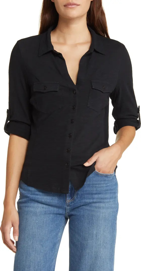 Roll Tab Knit Shirt | Nordstrom Rack