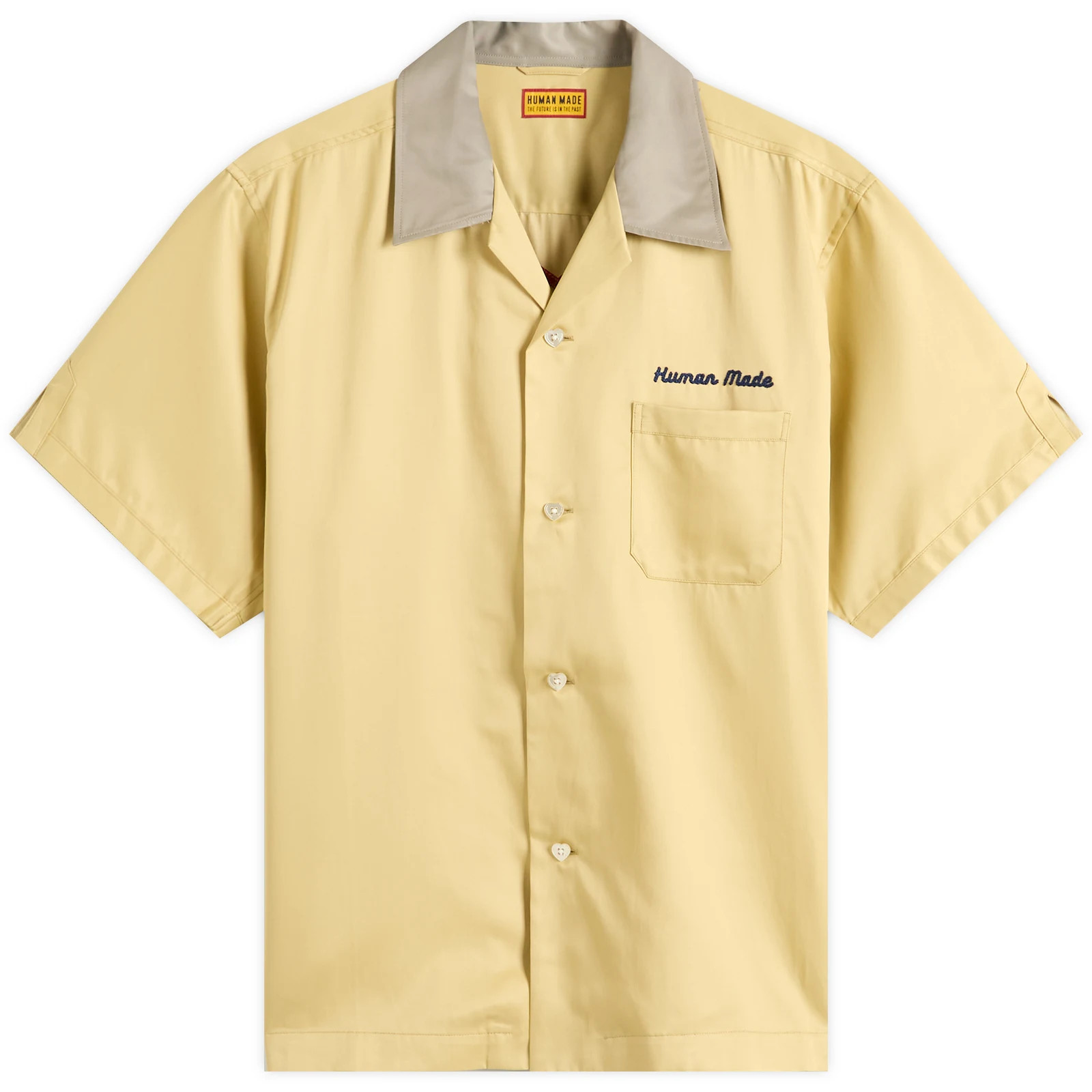 DescriptionHuman Made puts a playful spin on vintage Americana with this Bowling shirt. Crafted i... | END. Clothing