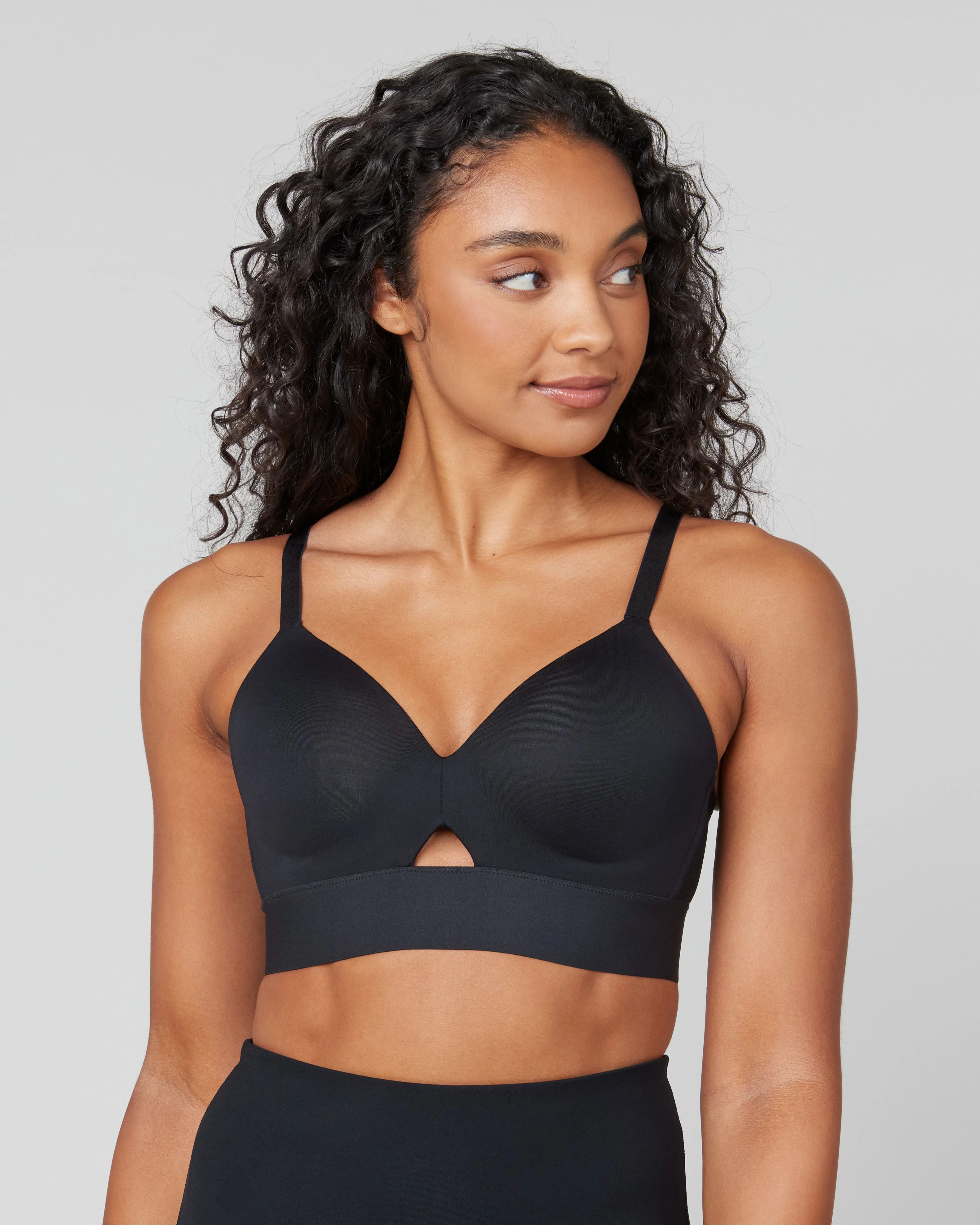 Mesh Panel Medium Impact Sports Bra | Spanx