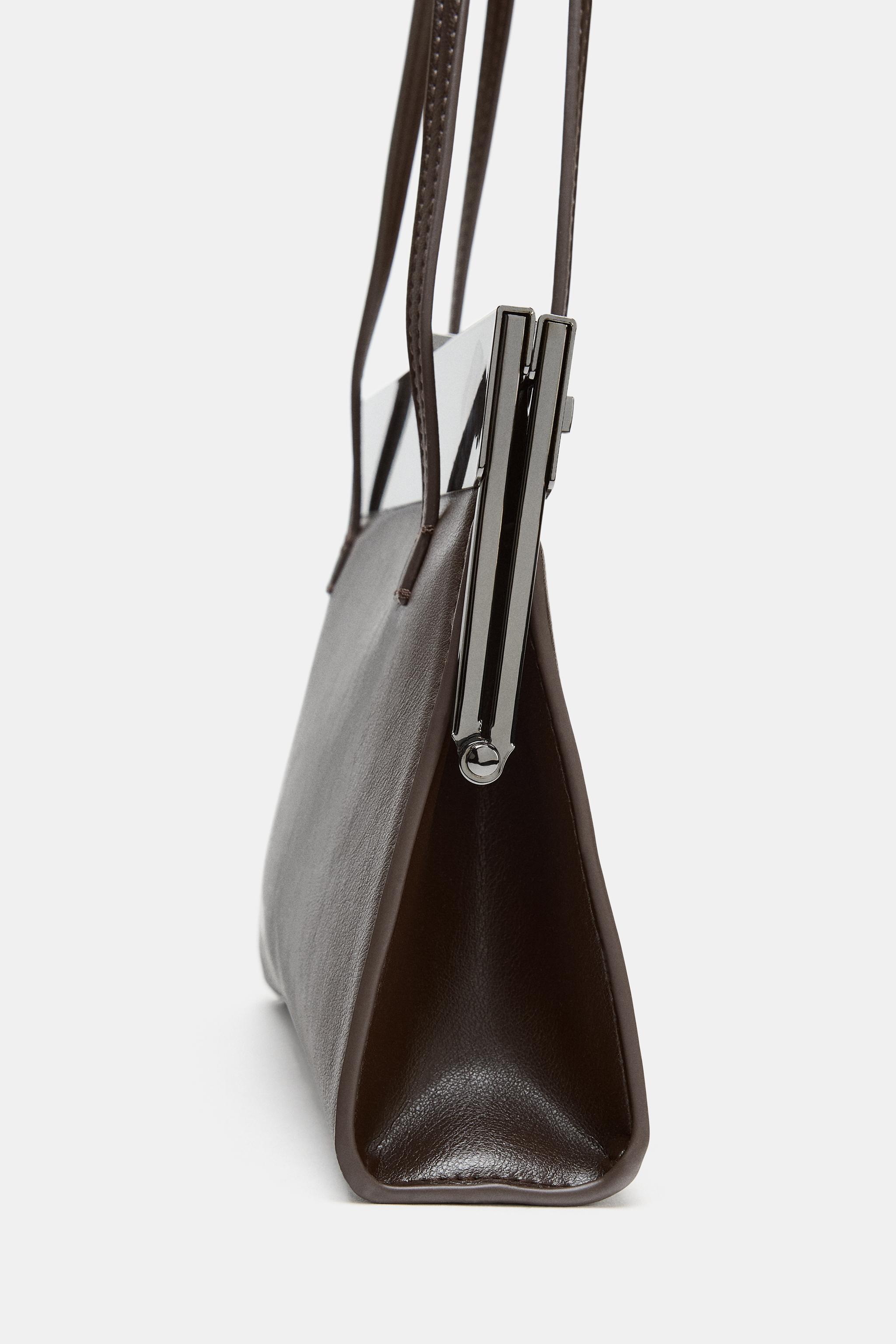 SHOULDER BAG WITH CLIP | Zara UK