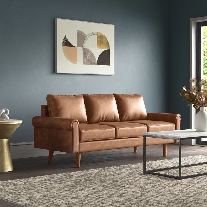 Alissa 74.01'' Rolled Arm Sofa | Wayfair North America