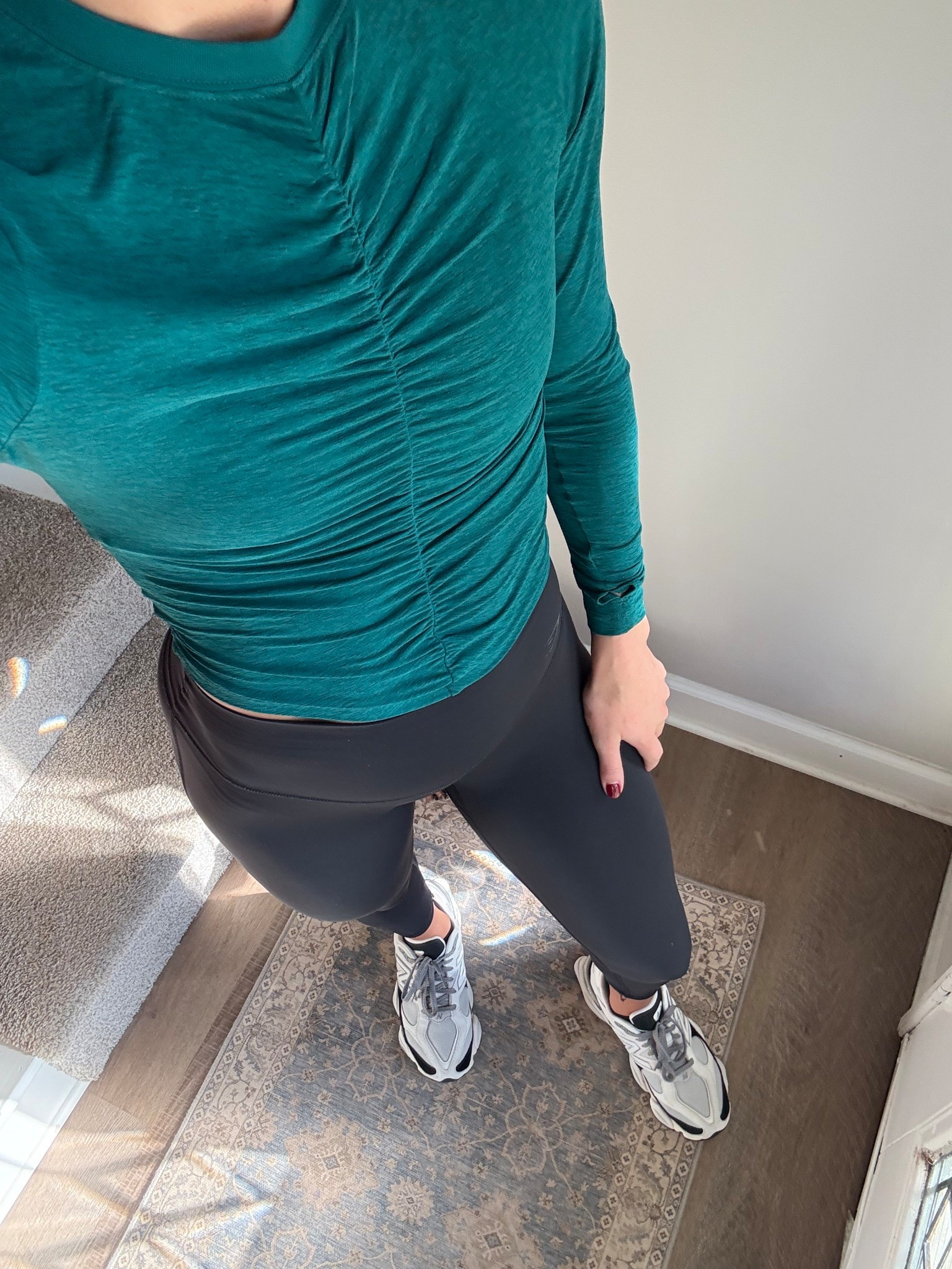 My fav free people dupe shirt from Abercrombie! Scored this for $16 I have it in every color! Wearing size XS #freepeople dupe #christmasgreen

#LTKActive #LTKSeasonal #LTKSaleAlert