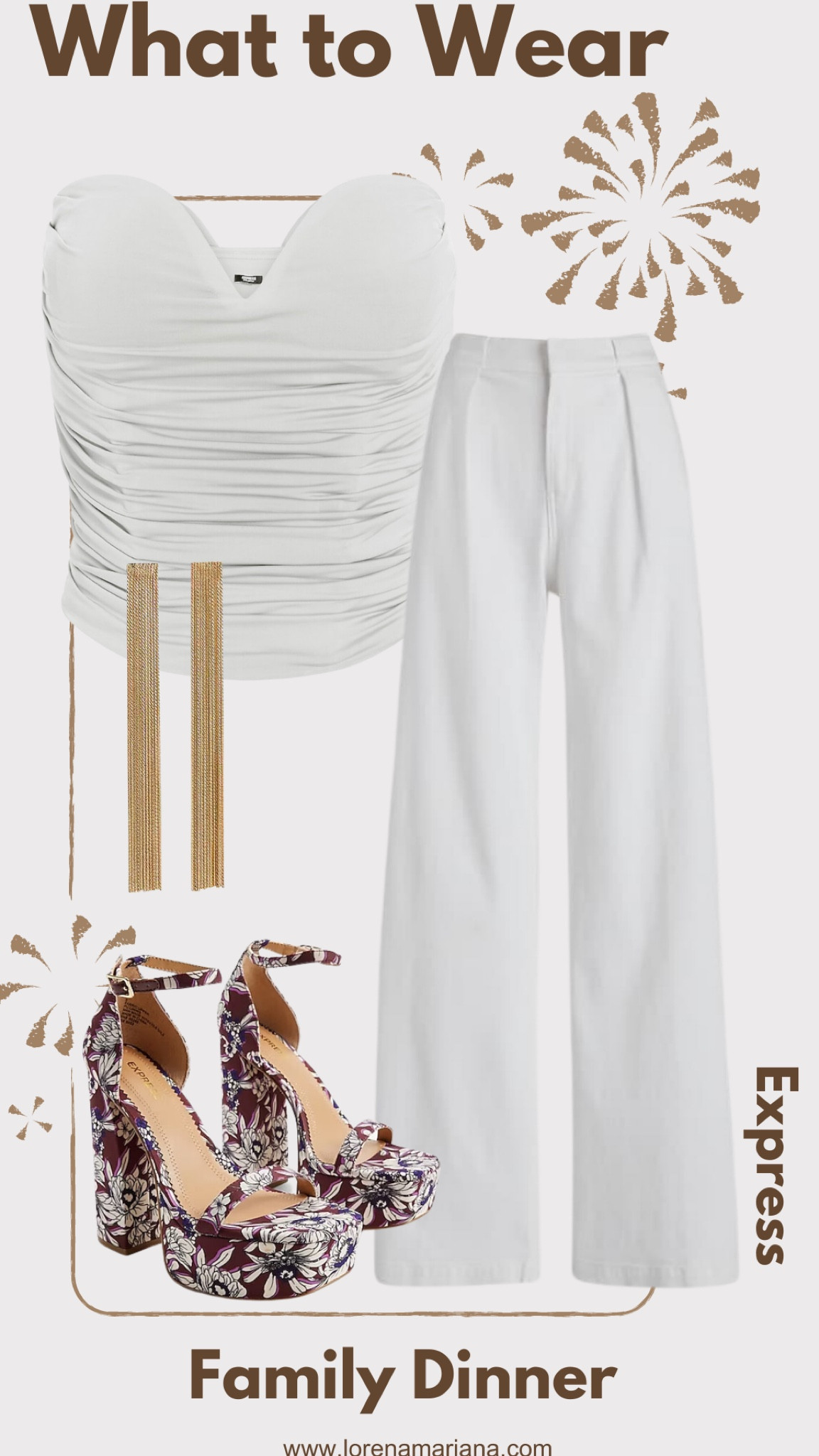 Sometimes that never goes out of style is all white outfit 🤍 The top is outstanding combined with wide pants and accessories for effortless style!



Express | White pants | Top | Express Style | Platform Sandals | Elegant Style | White top | Cocktail | Social | Summer Fashion | Spring Fashion | LtK Fashion | Chic | Shoes Lovers | Accessories | LTK Brasil | Best Seller | Must Have | 

#LTKshoecrush #LTKstyletip #LTKwedding