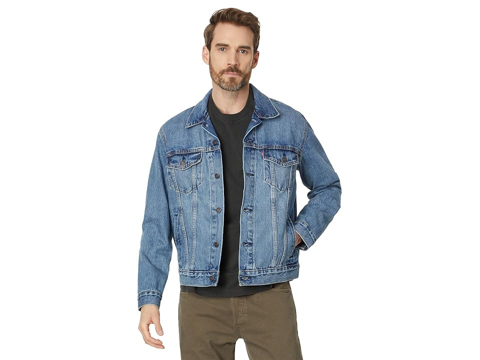 Levi's(r) Mens The Trucker Jacket Men's Jacket Yellowstone : MD, Cotton/Denim | Zappos