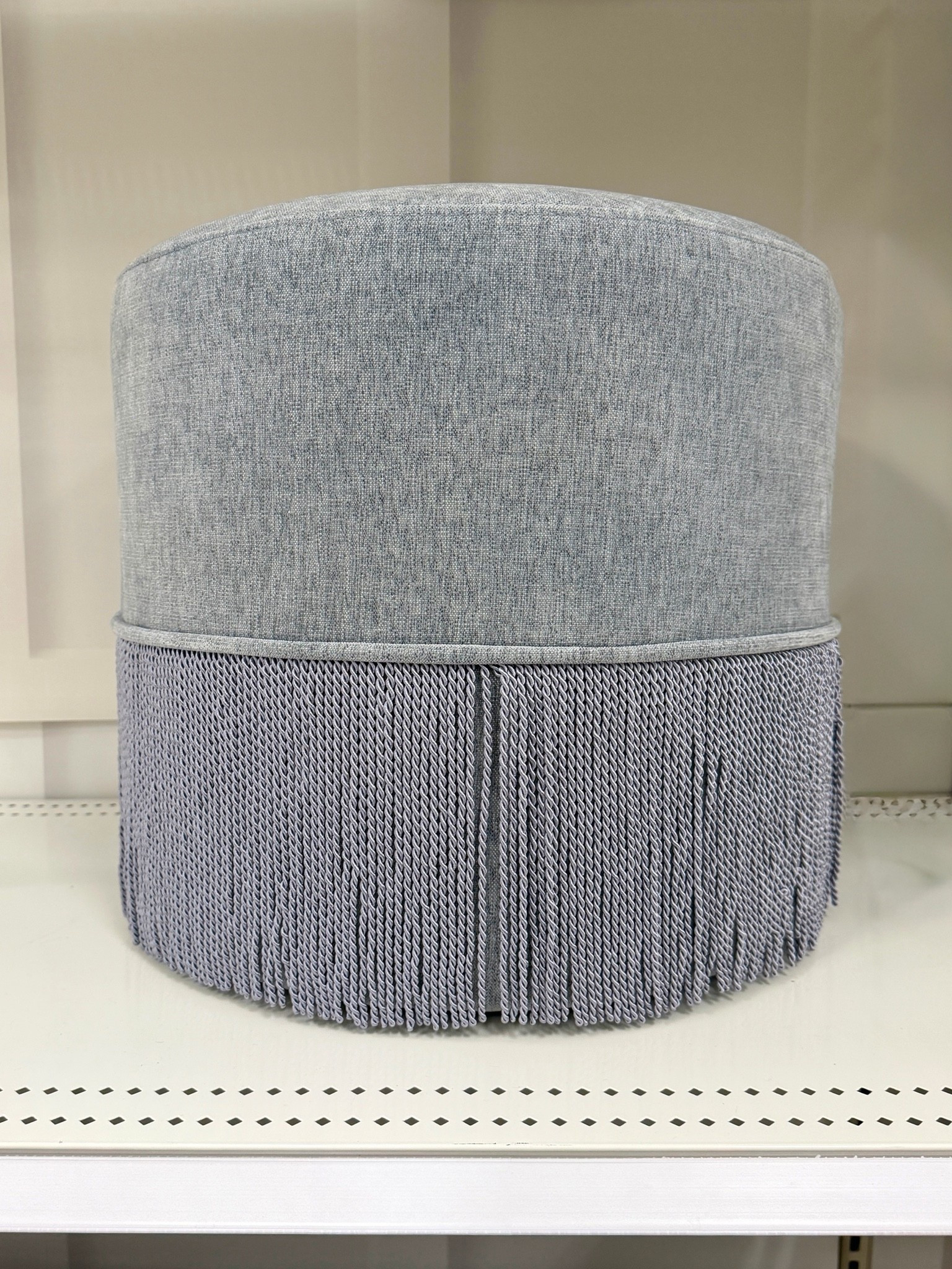 Target home find! 🎯 This fringe drum ottoman from Studio McGee instantly caught my eye. The light blue hue, textured fabric, and charming fringe trim give it such a collected, designer-inspired look. 🩵 One of those fun accent pieces that adds personality to a room. Linked it here along with similar ottoman styles! ☺️ @Target #Ottoman #HomeAccent #TargetFind

#LTKHome #LTKSaleAlert