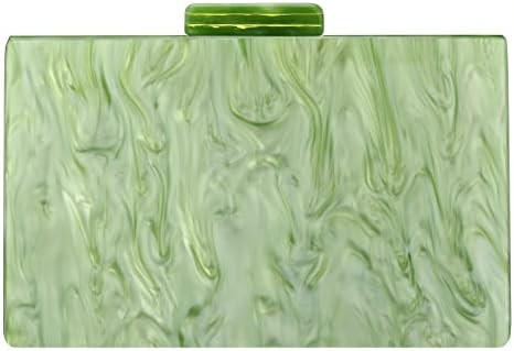 Rkrouco Women Acrylic Evening Clutch Purses Multicolor Purse Handbag for Wedding Cocktail Party P... | Amazon (US)