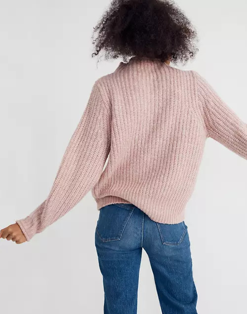 Loretto Mockneck Pullover Sweater | Madewell
