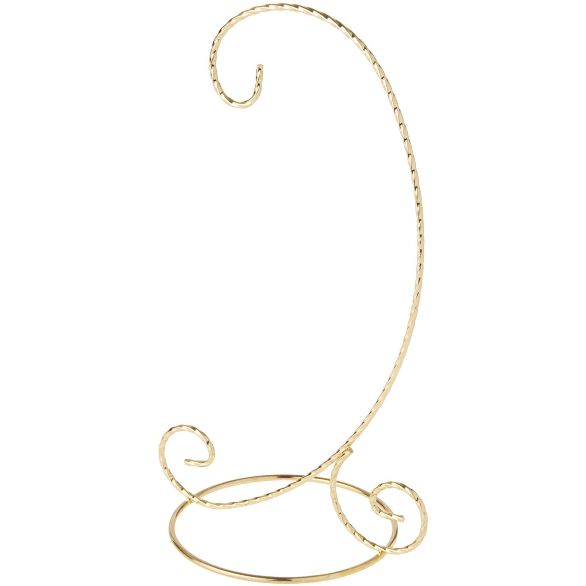 Bard's Twisted Gold-toned Ornament Stand, Medium, 9.5" H x 5.5" W x 5.5" D | Amazon (US)