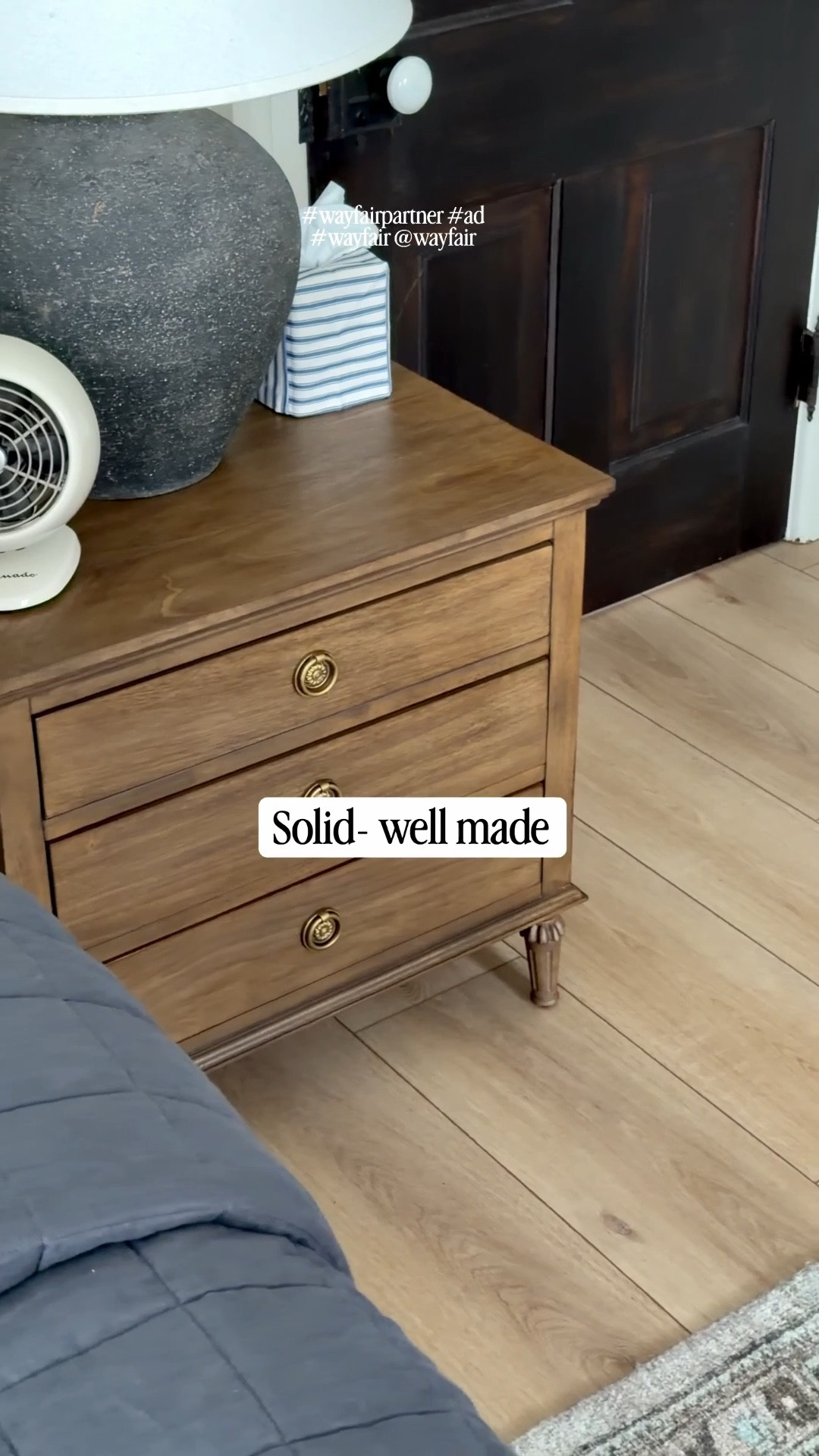 #wayfairpartner has some really good sales right now, so I rounded up my favorites from my home. The nightstands honestly pass for designer. They’re solid, heavy, and come fully assembled, which matters to me. I’m also sharing a few go-to rugs I’ve owned for years, classic accessories, and the plaid drapes you need right now because the price is really good.
#ad #wayfair @wayfair 
Story 1

#LTKGiftGuide #LTKHome #LTKSaleAlert