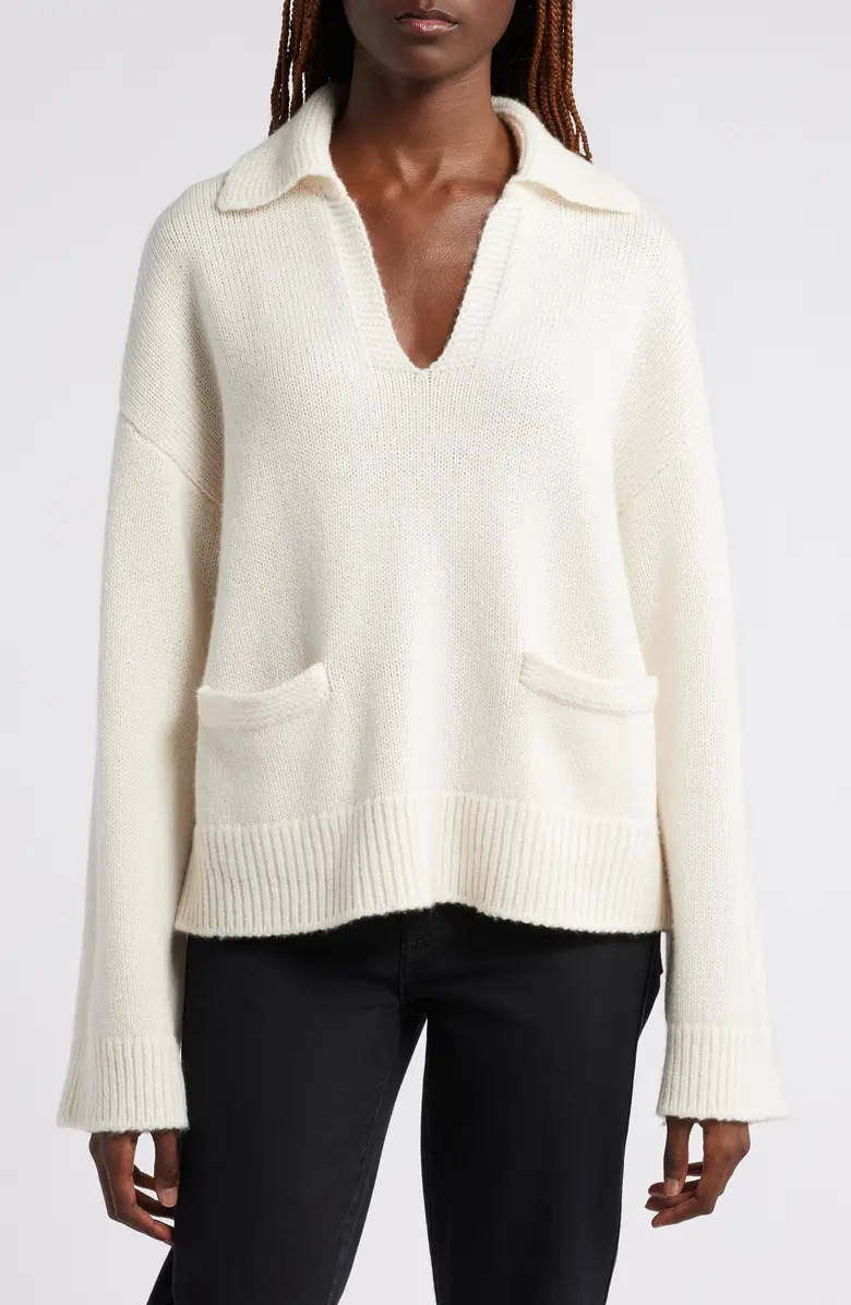 Danica Wool & Cashmere Polo Sweater | Nordstrom Rack