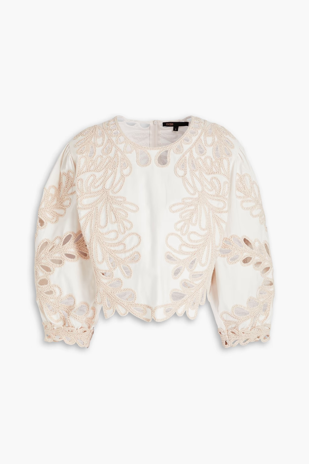 Lanetty cropped broderie anglaise cotton top | The Outnet (UK and Europe)