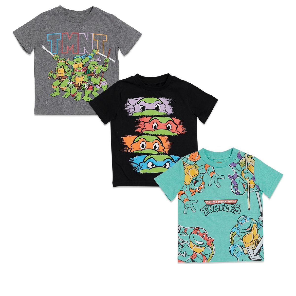 Teenage Mutant Ninja Turtles 3 Pack Pullover T-Shirts Toddler | Target
