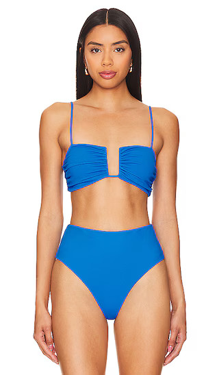 Wire Bikini Top in Cobalt | Revolve Clothing (Global)