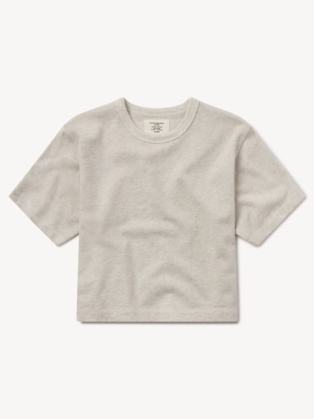 Field-Spec Boyfriend Crop Tee | Buck Mason