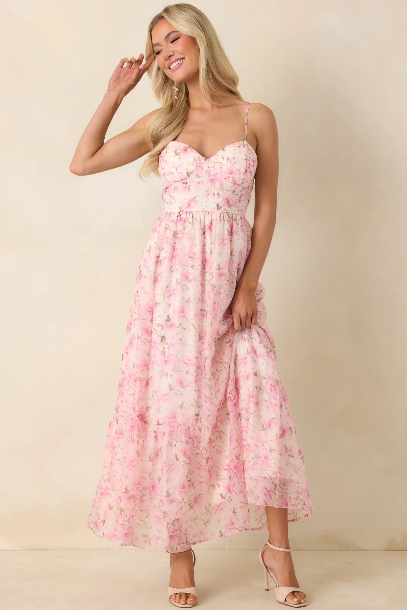 Pink floral wedding guest dress

#LTKdayinmylife #LTKWedding #LTKTravel