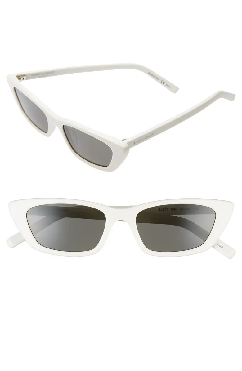 52mm Cat Eye Sunglasses | Nordstrom