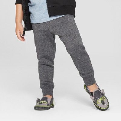 Toddler Boys' Jogger Pants - Cat & Jack™ Charcoal | Target
