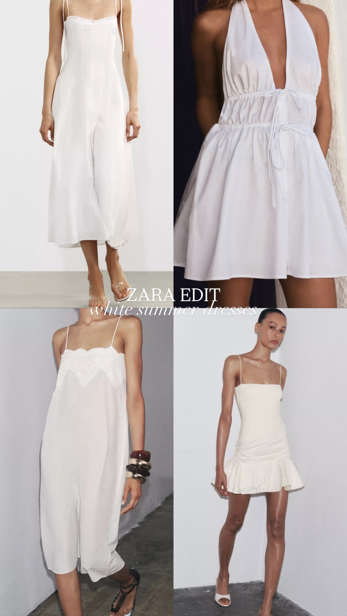 ZARA EDIT 💭 weiße Sommerkleider <33 

#LTKkleider #LTKsummer #LTKeurope