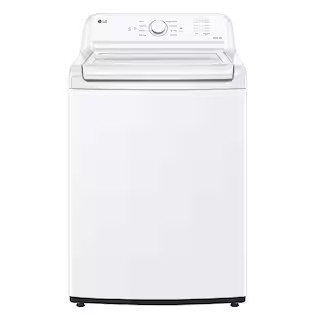 4.1 cu. ft. Top Load Washer in White with 4-way Agitator, NeveRust Drum, SlamProof Glass Lid, and True Balance | The Home Depot