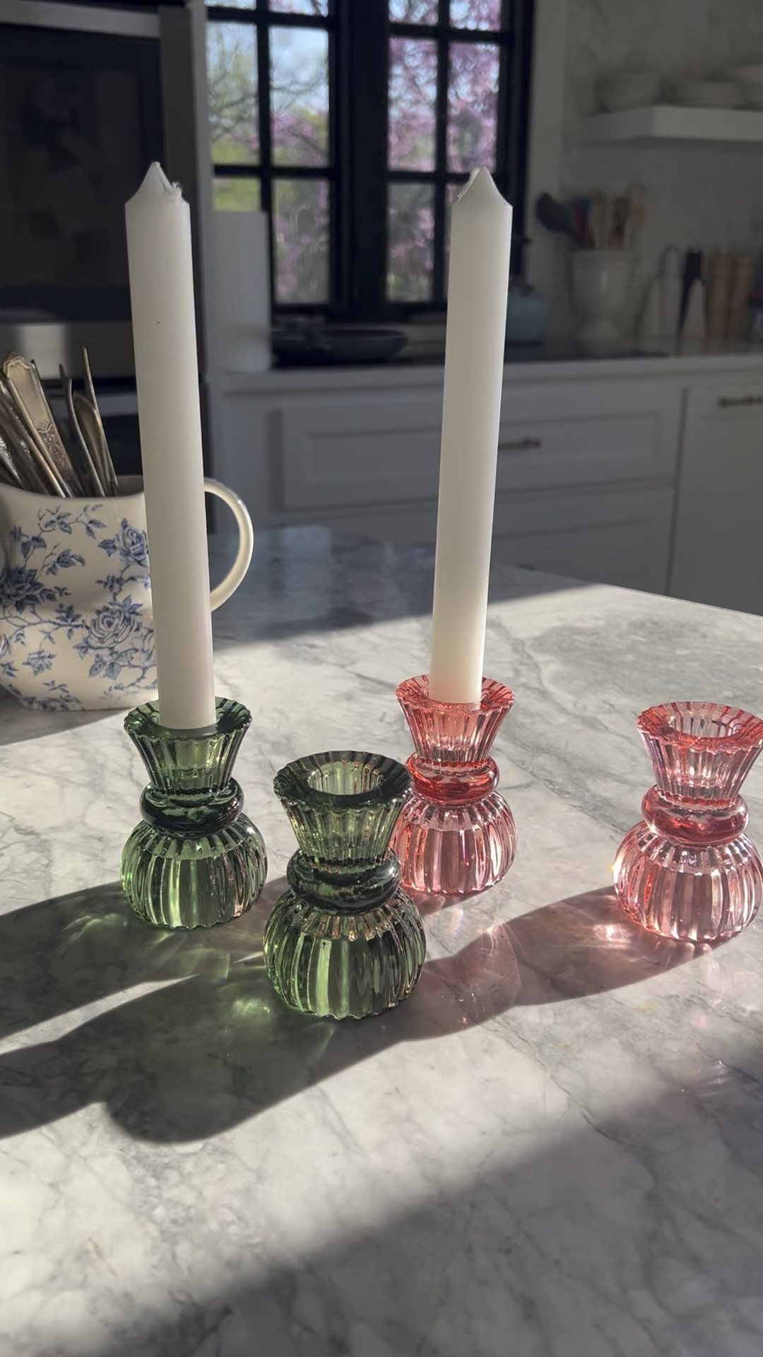 Simply gorgeous thick, solid glass taper candle holders. So versatile! 

Unbelievably $5 at Target $ Spot, order them now! I’m doing a fun project with them next week  

#LTKSeasonal #LTKHome #LTKStyleTip