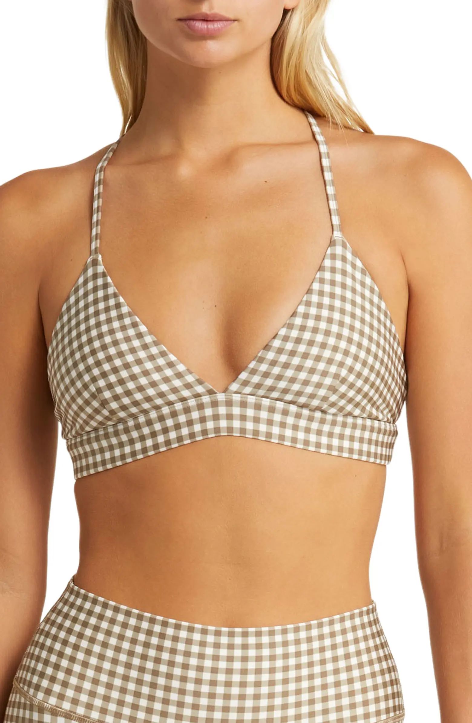 Signature Airlift performance fabric brings studio-to-lunch comfort in a supportive bra patterned... | Nordstrom