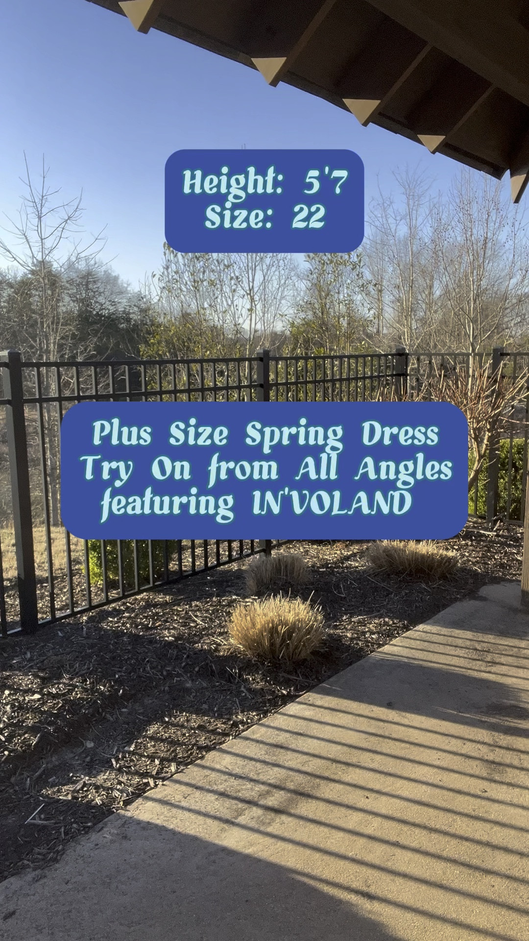 Involand Plus Size Spring Dress
Runs small, size up one size! 10% off for a limited time! 

#LTKplussize #LTKVideo #LTKsalealert