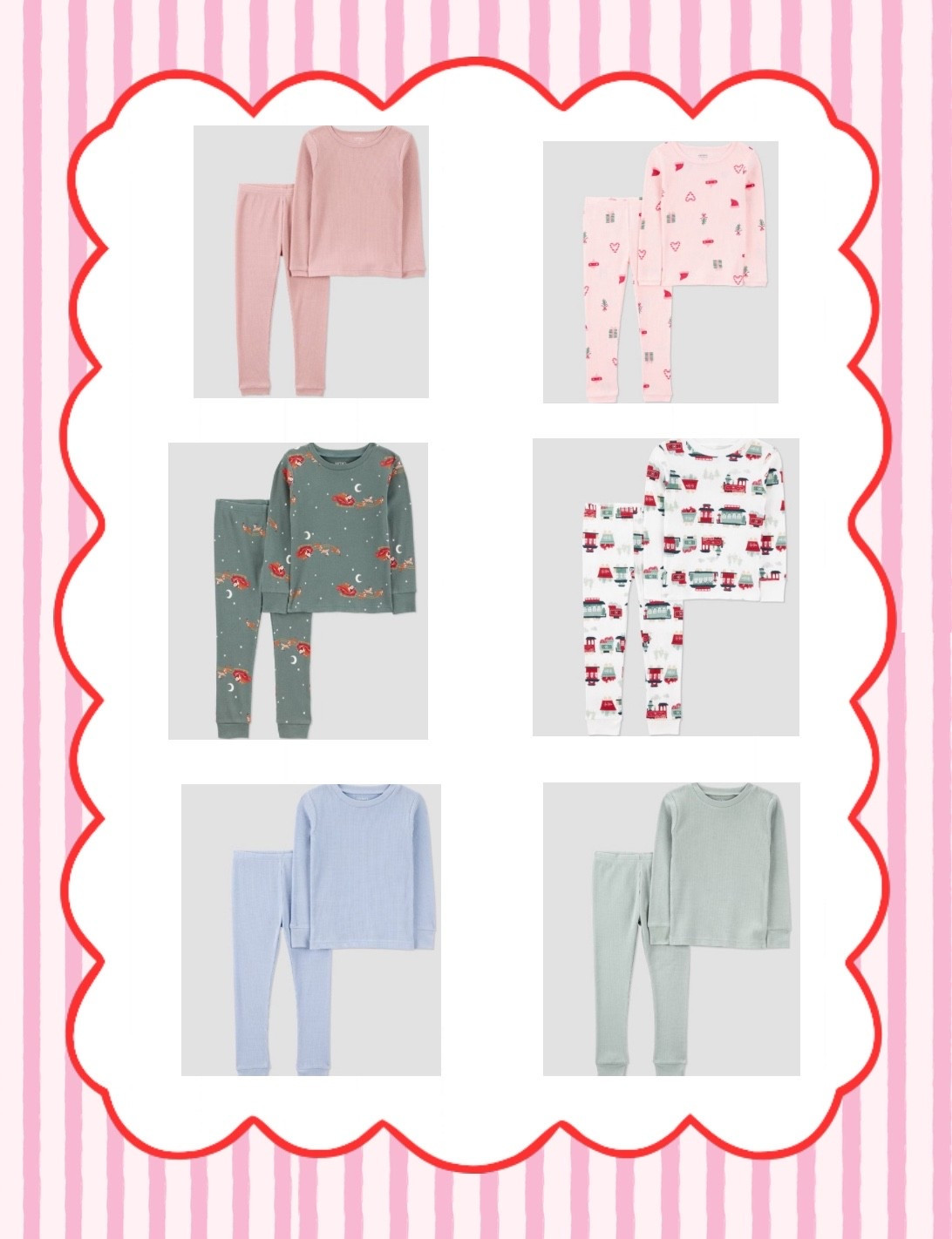 Toddler Christmas pajamas on sale for $5 at target. The best pajamas for my toddler and kids. They absolutely love how comfortable these are and I love the price. Target has outdone themselves with these pajamas. 


These are perfect Christmas Eve pajamas or even Polar Express Day pajamas 

#LTKKids #LTKGiftGuide #LTKHoliday