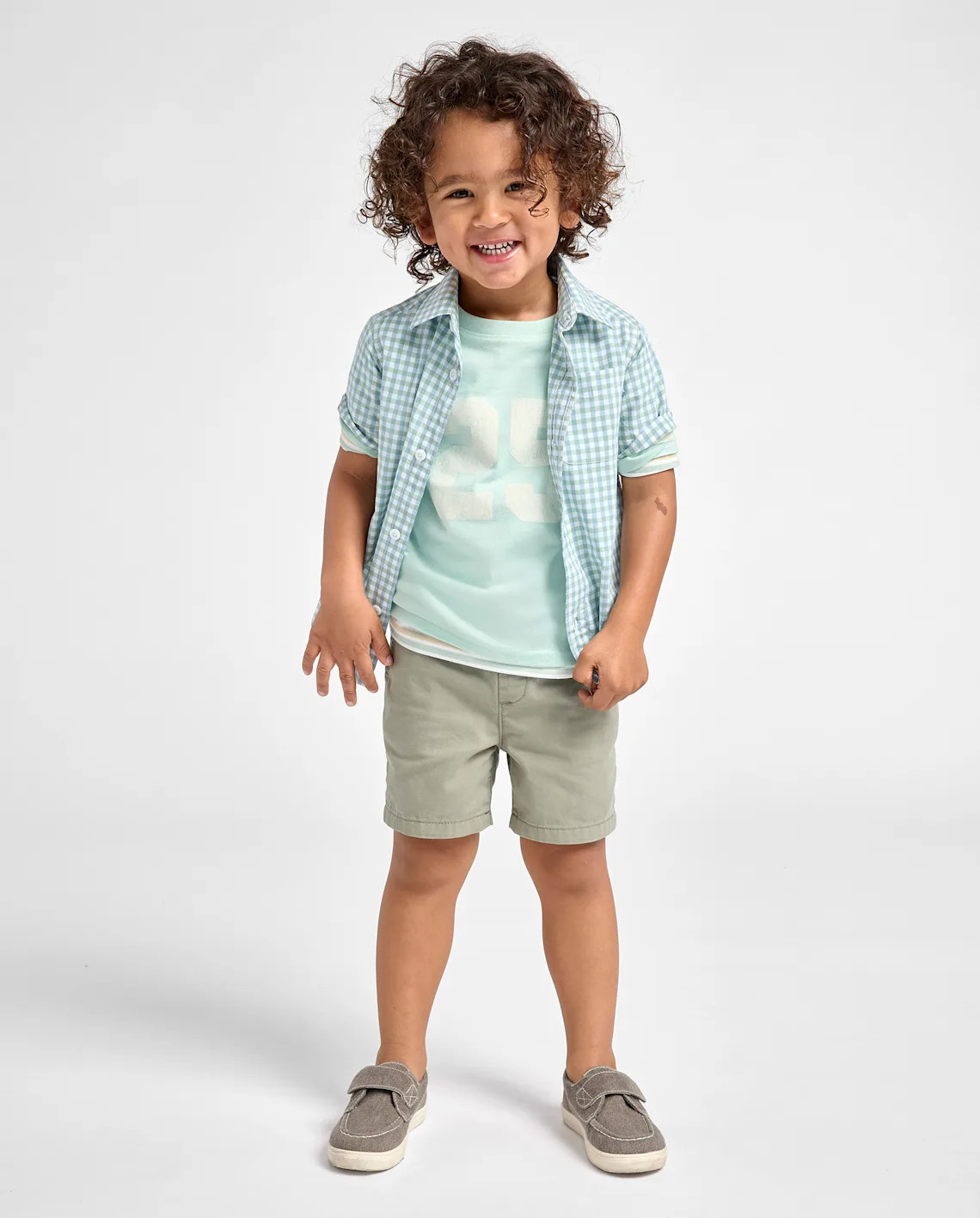 Baby And Toddler Boys Chino Shorts - blue | The Children's Place