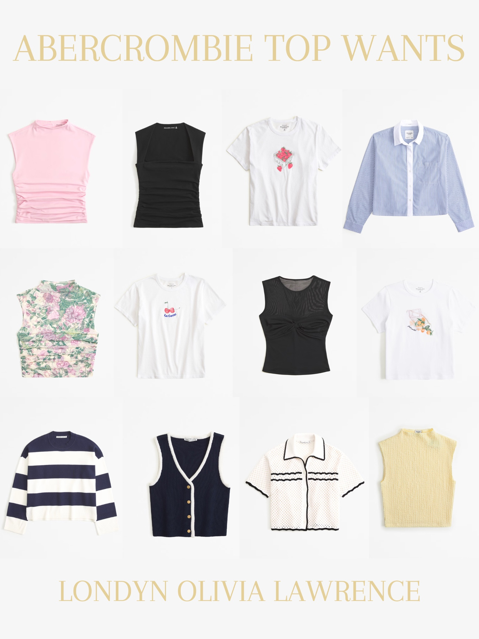 obsessed with all these tops and would buy immediately!! all 15% off!! 