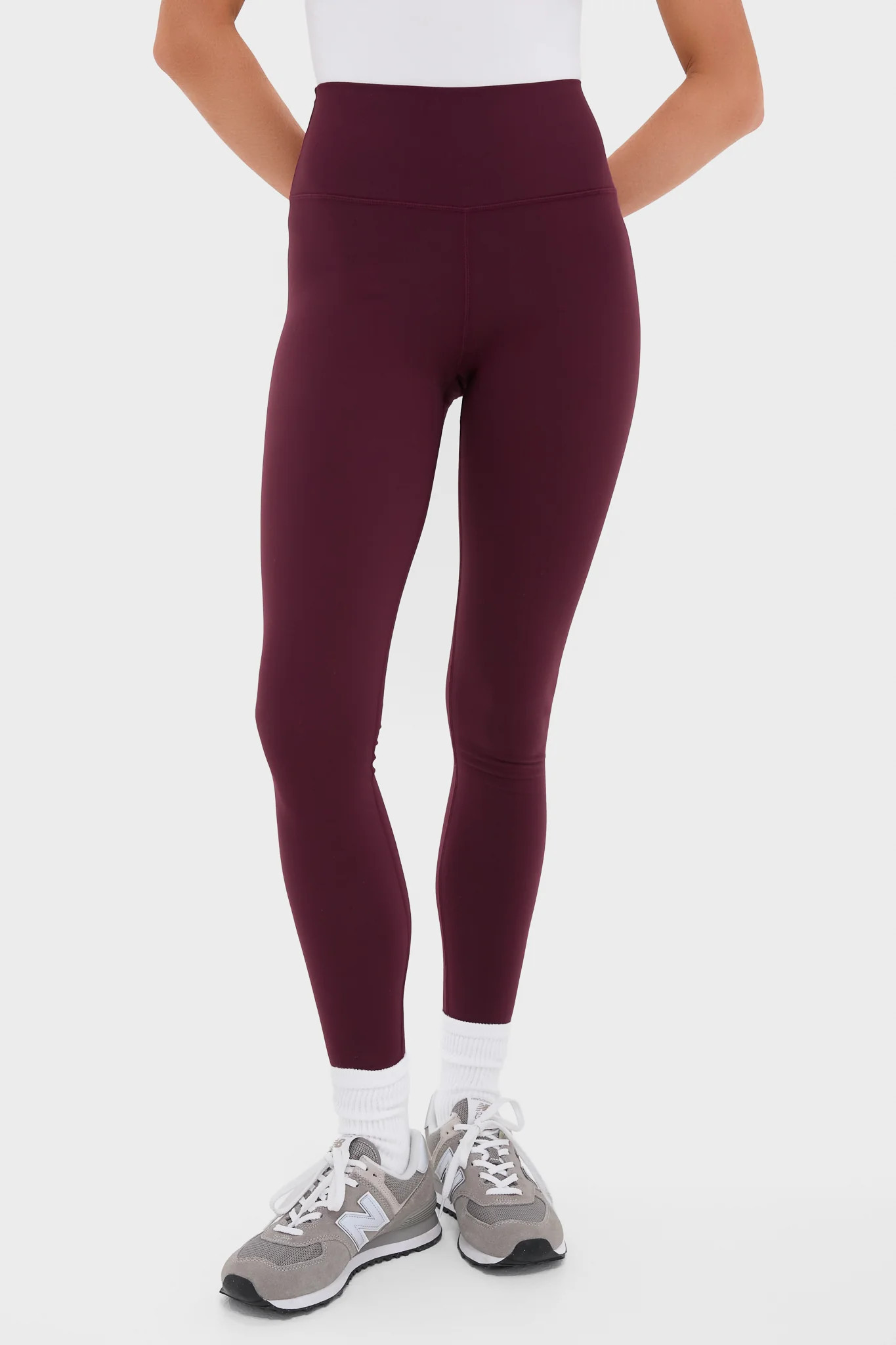 Winetasting High Rise Long Compression Spandex Mac Kenzie Legging | Tuckernuck (US)