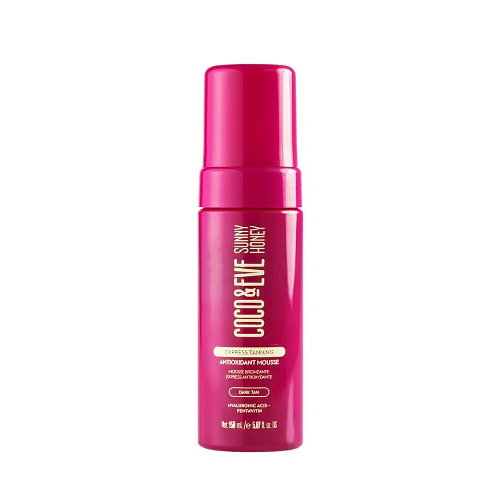 Coco & Eve Express Tanning Antioxidant Mousse - Best 1 Hour Streak-Free Sunless Deep Tan | Fast, ... | Amazon (US)