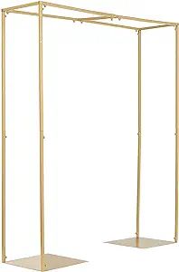 BalsaCircle 48-Inch tall Gold Adjustable Over The Table Rod Stand Metal Arch Wedding Party Events... | Amazon (US)
