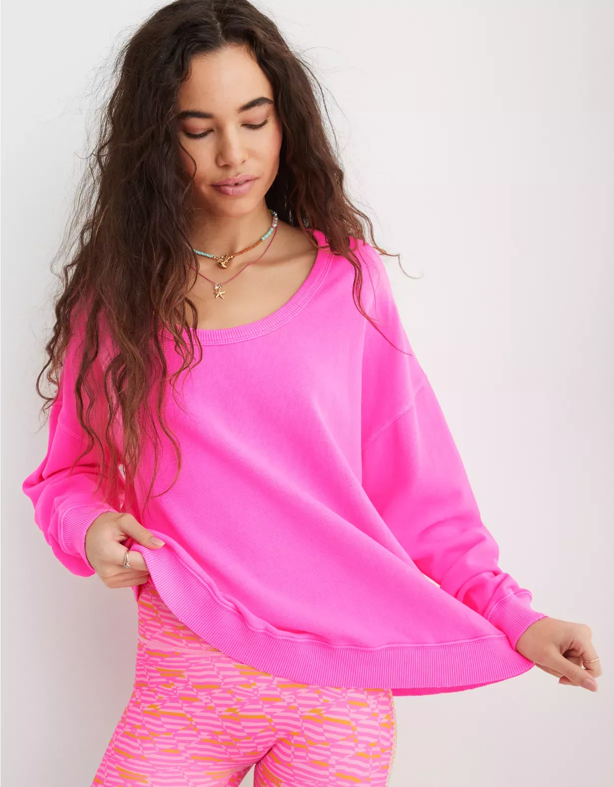 Aerie Summer Daze Sweatshirt curated on LTK